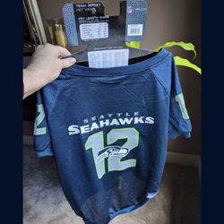 XL Dog Seahawks Jersey (NEW)