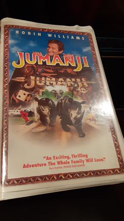 Jumanji vhs tape