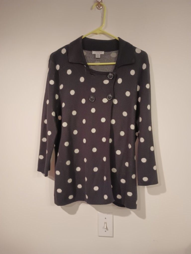 Mercer Street Studio Button Sweater Cardigan Size XL