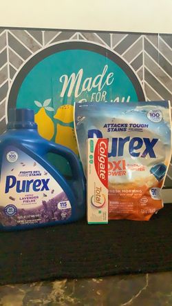 Purex Laundry Bundle with Colgate Toothpaste price is firm