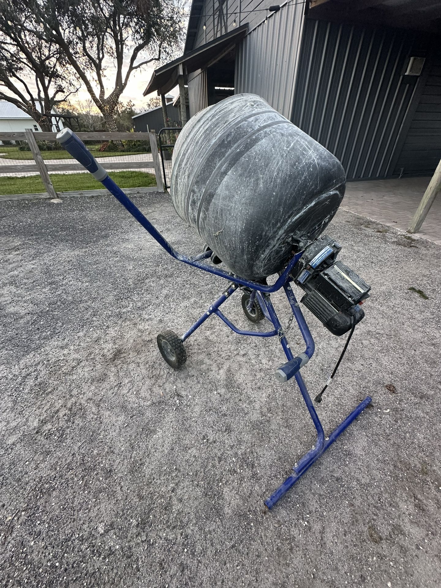 Electric Concrete Mixer