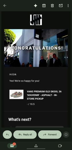 Vans asphalt souvenir