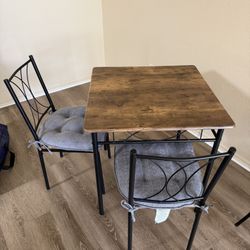 Dining Room Table And 2 Chairs