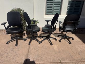 Steelcase Leap V2 Office Chairs - High End - Upgraded Back and Seat!