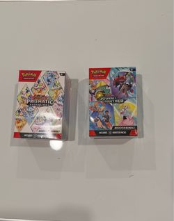 Prismatic Evolutions Booster bundle and or Journey Together booster bundle