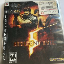 Resident Evil 5 PlayStation 3 