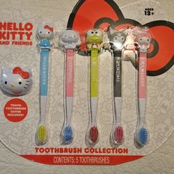 Hello KITTY Toothbrush Set