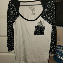 Nightmare Before Christmas Raglan Shirt 