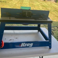 Kreg Router Table