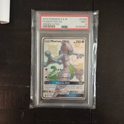 2019 Pokémon Mewtwo GX PSA 9
