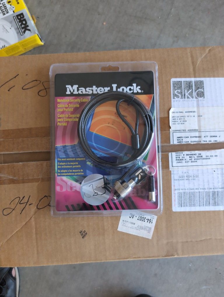 Laptop security Cable