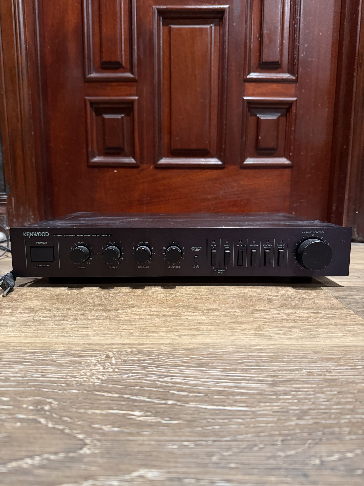 Kenwood Model Basic C1 preamp