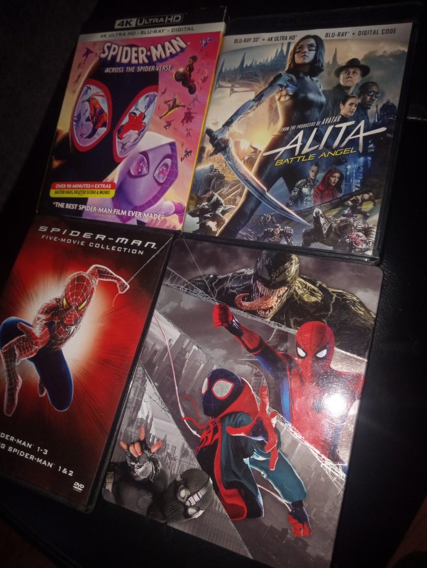 Movies 4K/Blu-ray/DVD