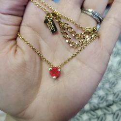 Kate Spade Gold Necklace New