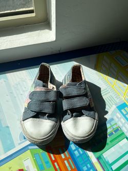 Tommy Bahama Toddler Sneakers Size 7 Denim Velcro