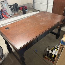 Solid Wooden Desk 60x30x31