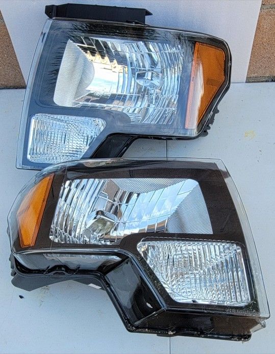 09-14 Ford F150 Headlights Luces Micas Calaveras Faros Faroles Focos