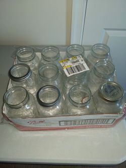 Ball Canning Jars Quart Size 12 Pack