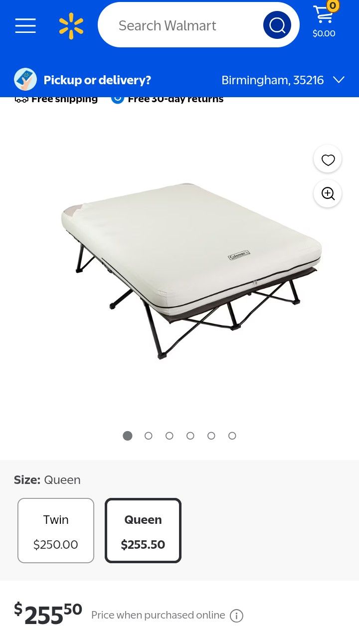 Queen Cot Air Bed