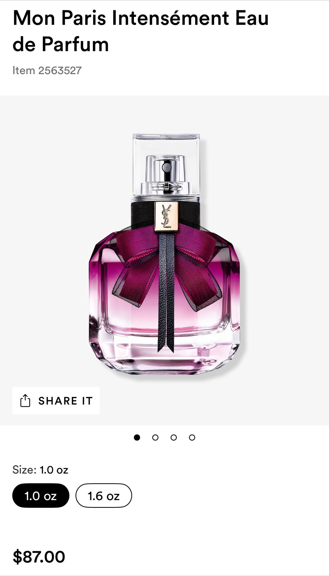 Mon Paris Intensement Eau De Parfum