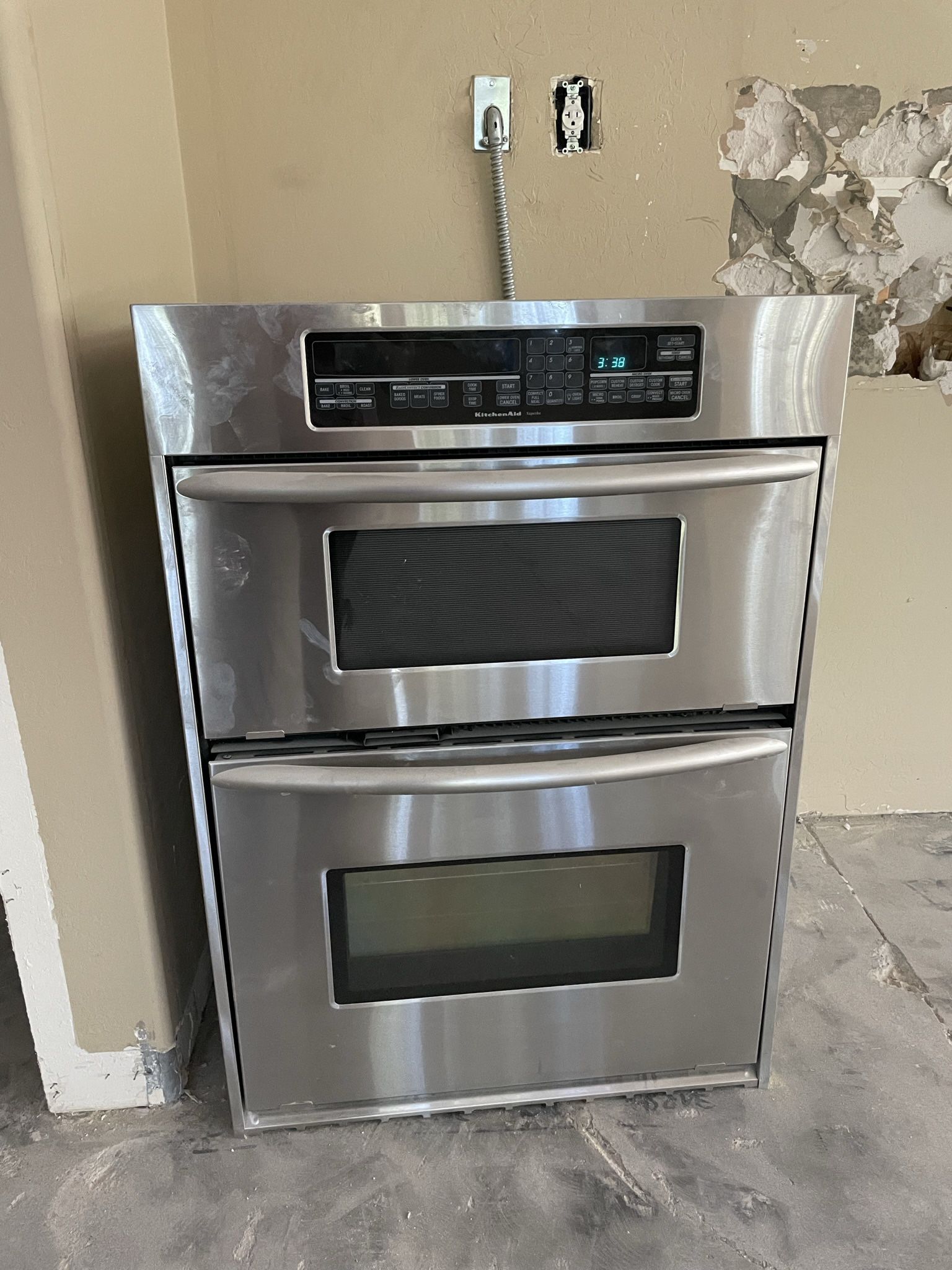 Kitchen Aid Microwave And Oven Built in $350 OBO
