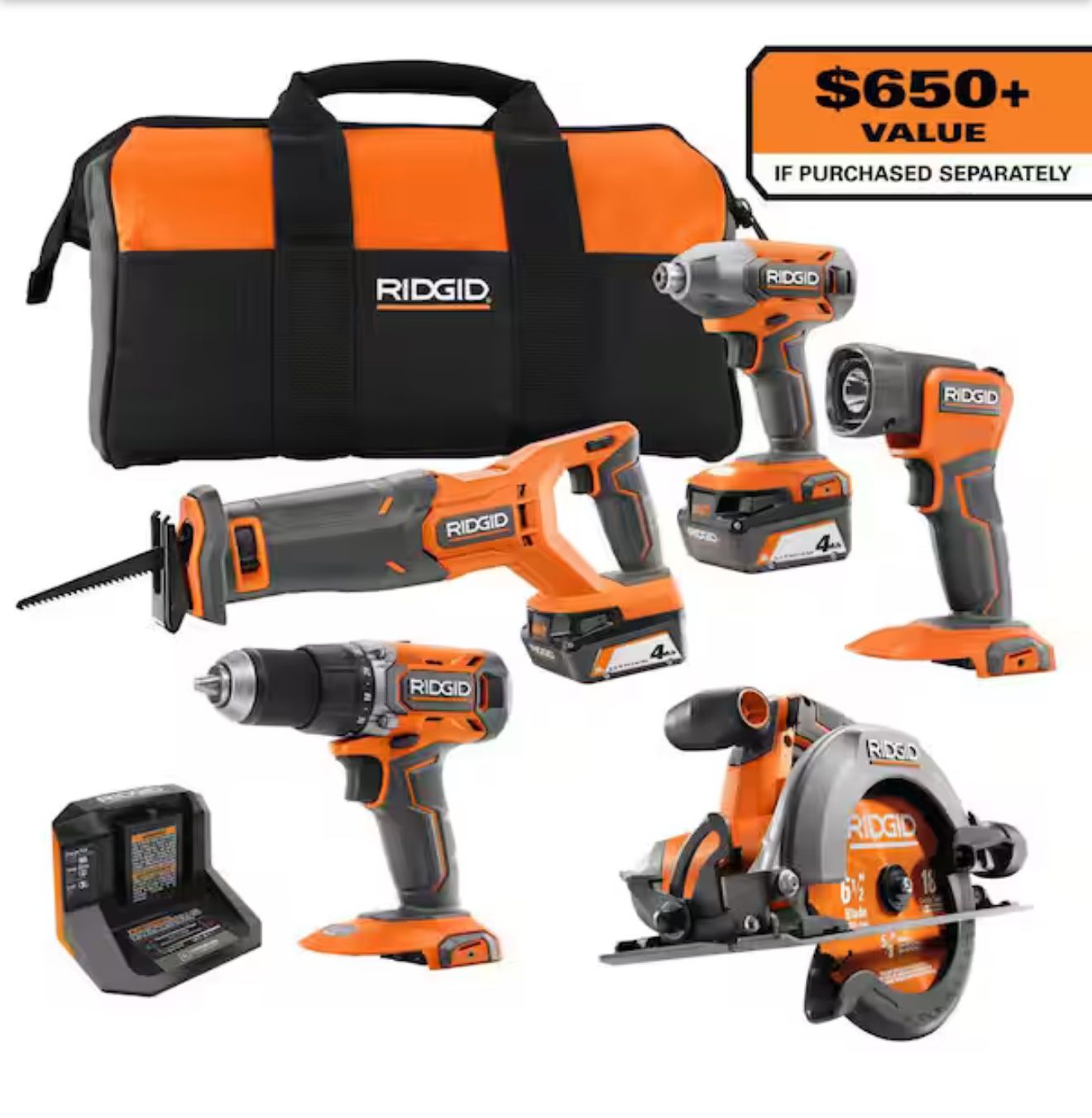 Rigid 5 Tools 18v