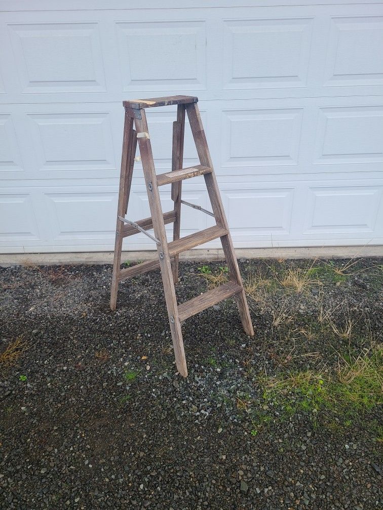 4 Ft Woodnn Ladder