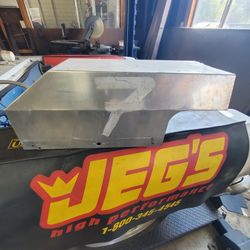 Aluminum Scoop From Vintage Tragster Hot Rod