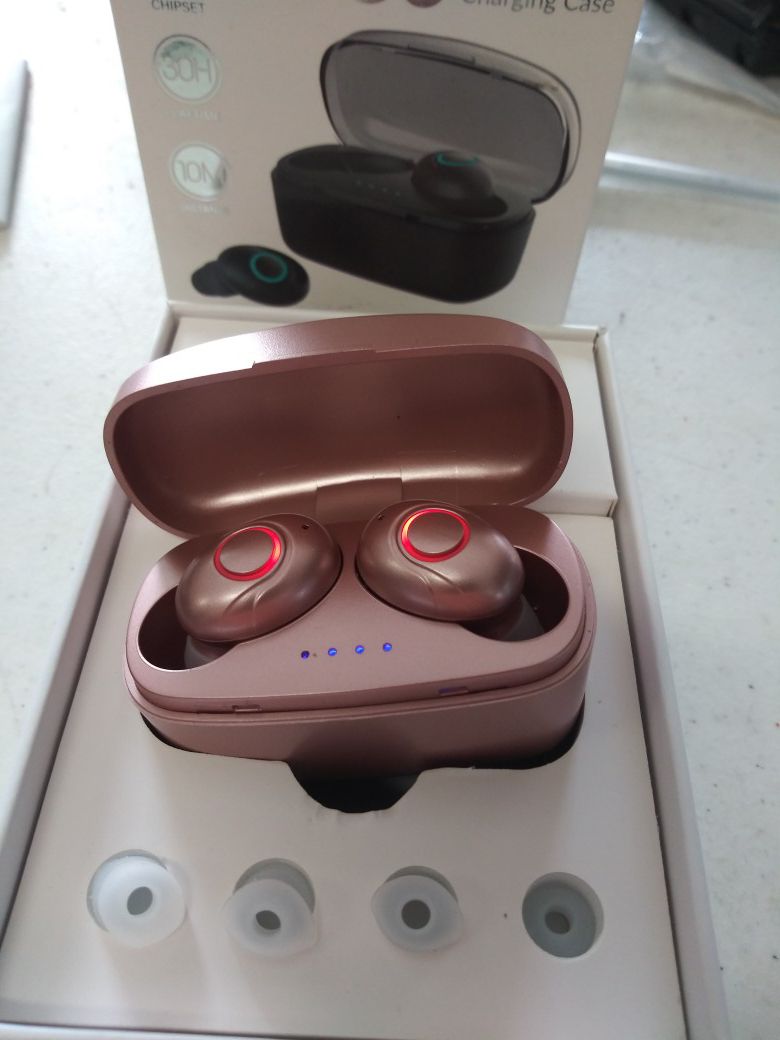 True wireless earbuds tws 8 30 play time hours w/ charging case