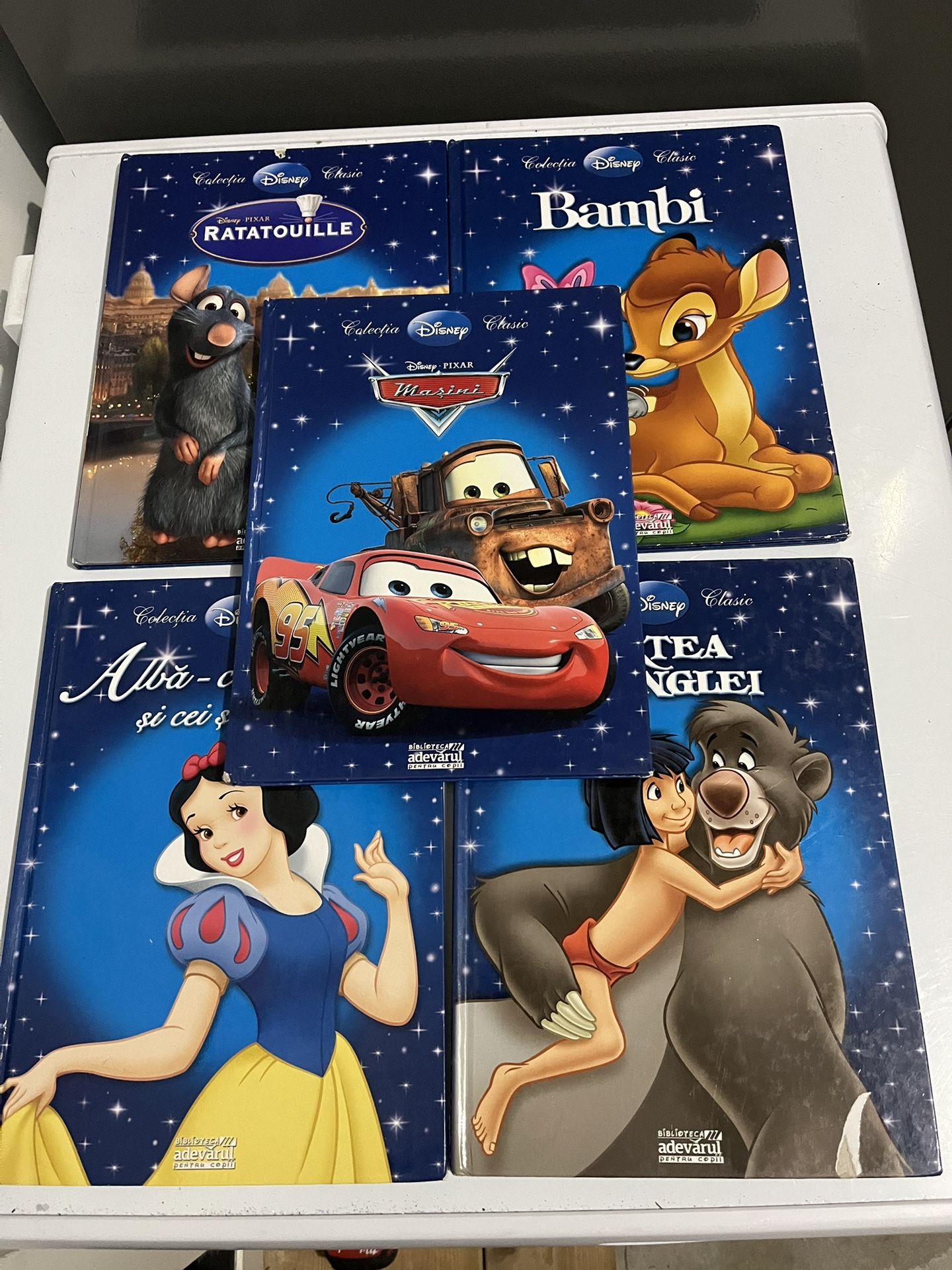 5 Hardback Disney Books
