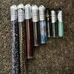 Multicolor  Beads! Different Shapes And Sizes 