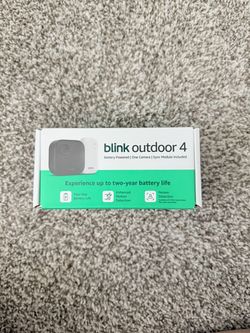 Blink Outdoor 4 Security Camera