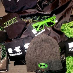Kawasaki Collection- Shirts,  Hats, Box, Teddy