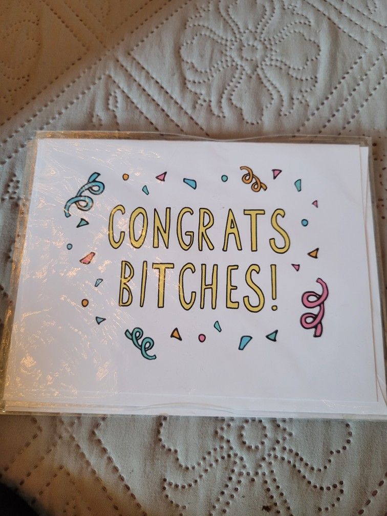 congratulations cards set of 2
