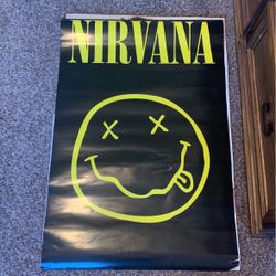 24 x 36” Nirvana Poster