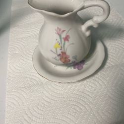 Pitcher And Dish 