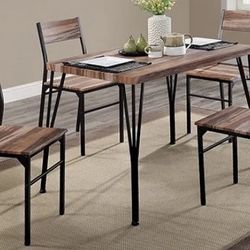 5 Piece Dining Table Set 