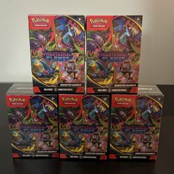 Pokémon Phantasmal Flames Booster Bundles (5)