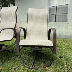 4 -Patio Chairs 