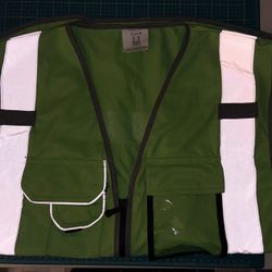Green High Visibility Vest 