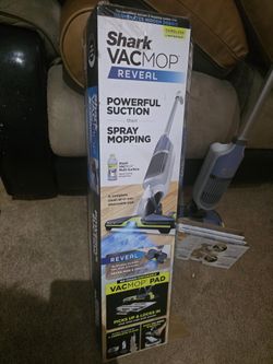 Shark VACMOP Reveal Cordless Hard Floor Vacuum and Spray Mop