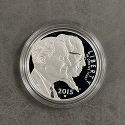 2015 March of Dimes Silver Proof Dollar in OGP -- GORGEOUS PROOF COIN!