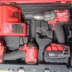 Milwaukee Impact And Hammer Drill Kit