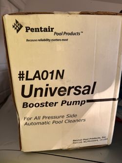 Pentair LA01N booster pump new sealed in box.