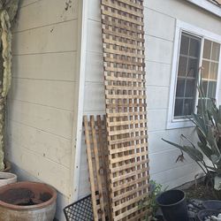 Redwood lattice scraps all for $10