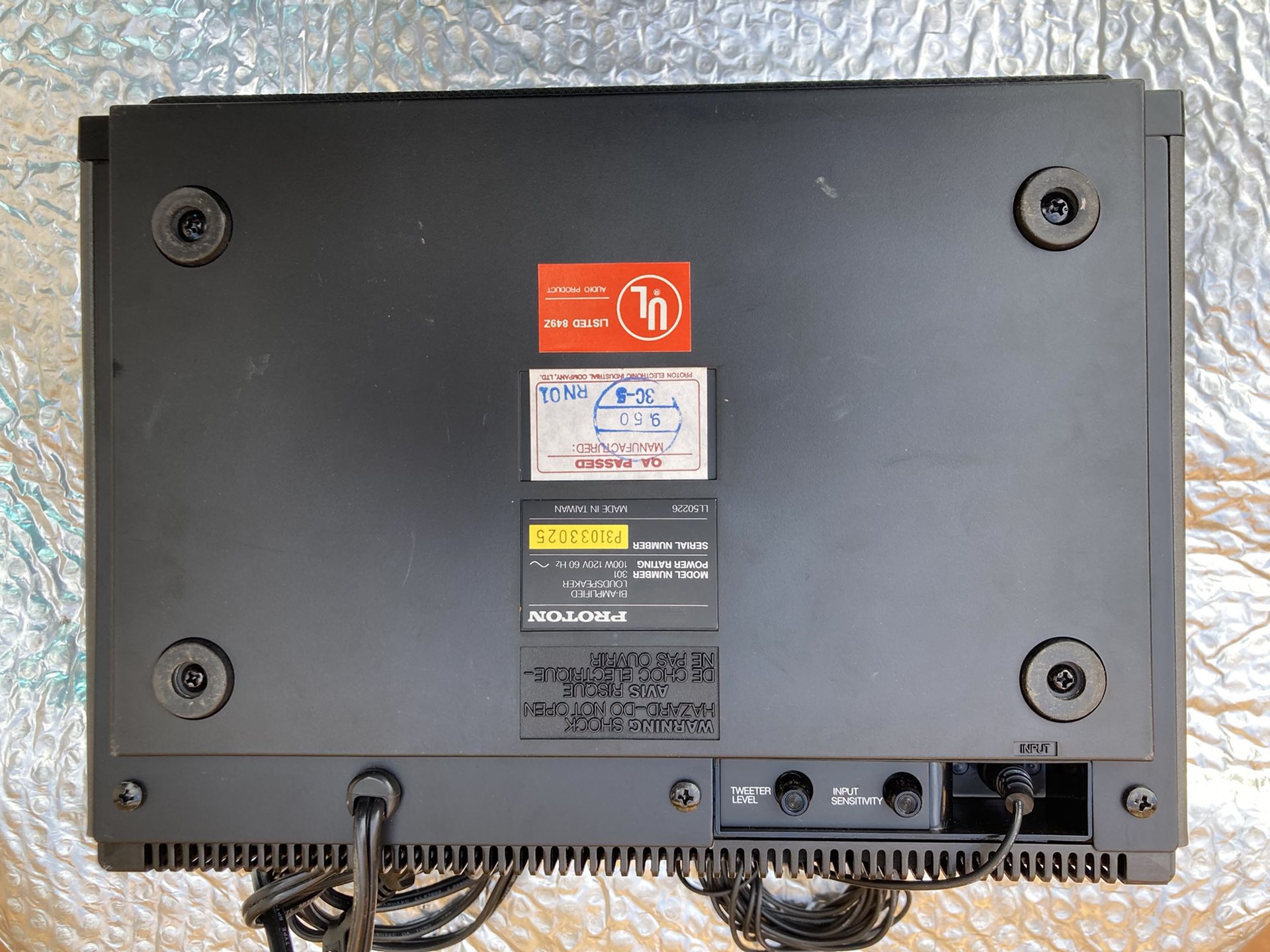 Amplifier Loud Speaker Proton 301