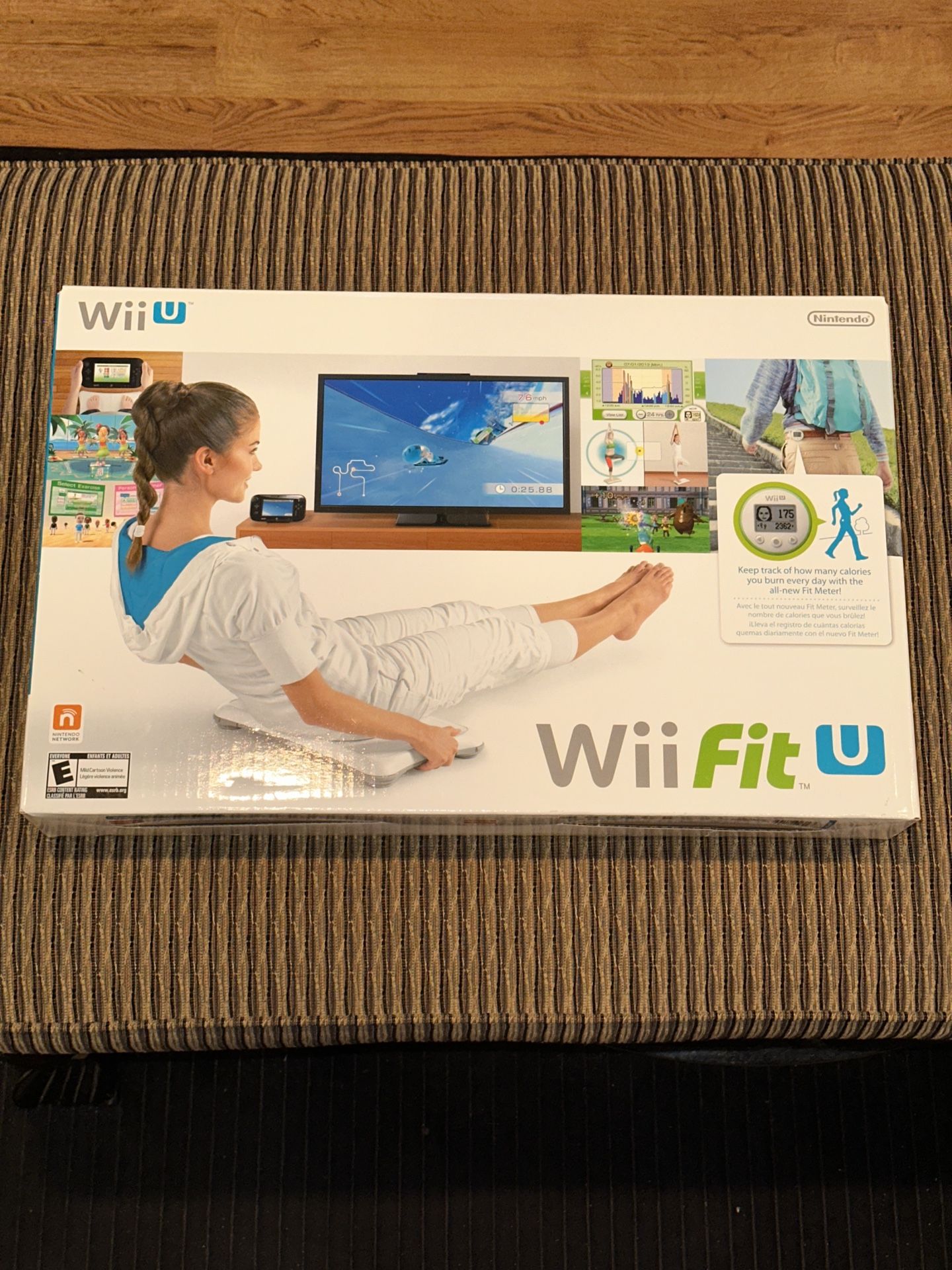 Wii Fit U Game w/ Wii Balance Board & Fit Meter Wii U Brand NEW
