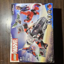 Lego Marvel Captain America vs. Red Hulk Battle 
