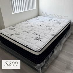 Queen Size Mattress & Box Spring New 