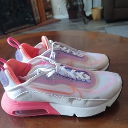 Nike Air Max 2090 white purple orange 6.5